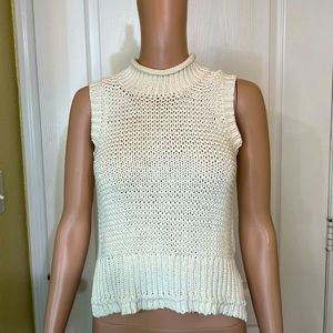 Brochu Walker Sleeveless Knit Sweeter Size S